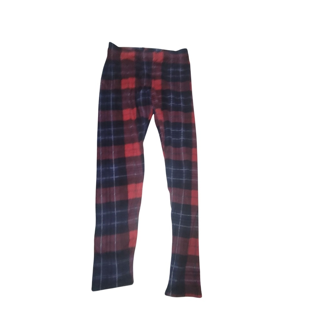 ClimateRight by Cuddl Duds Red Plaid Pajama Pants Small CD8620957